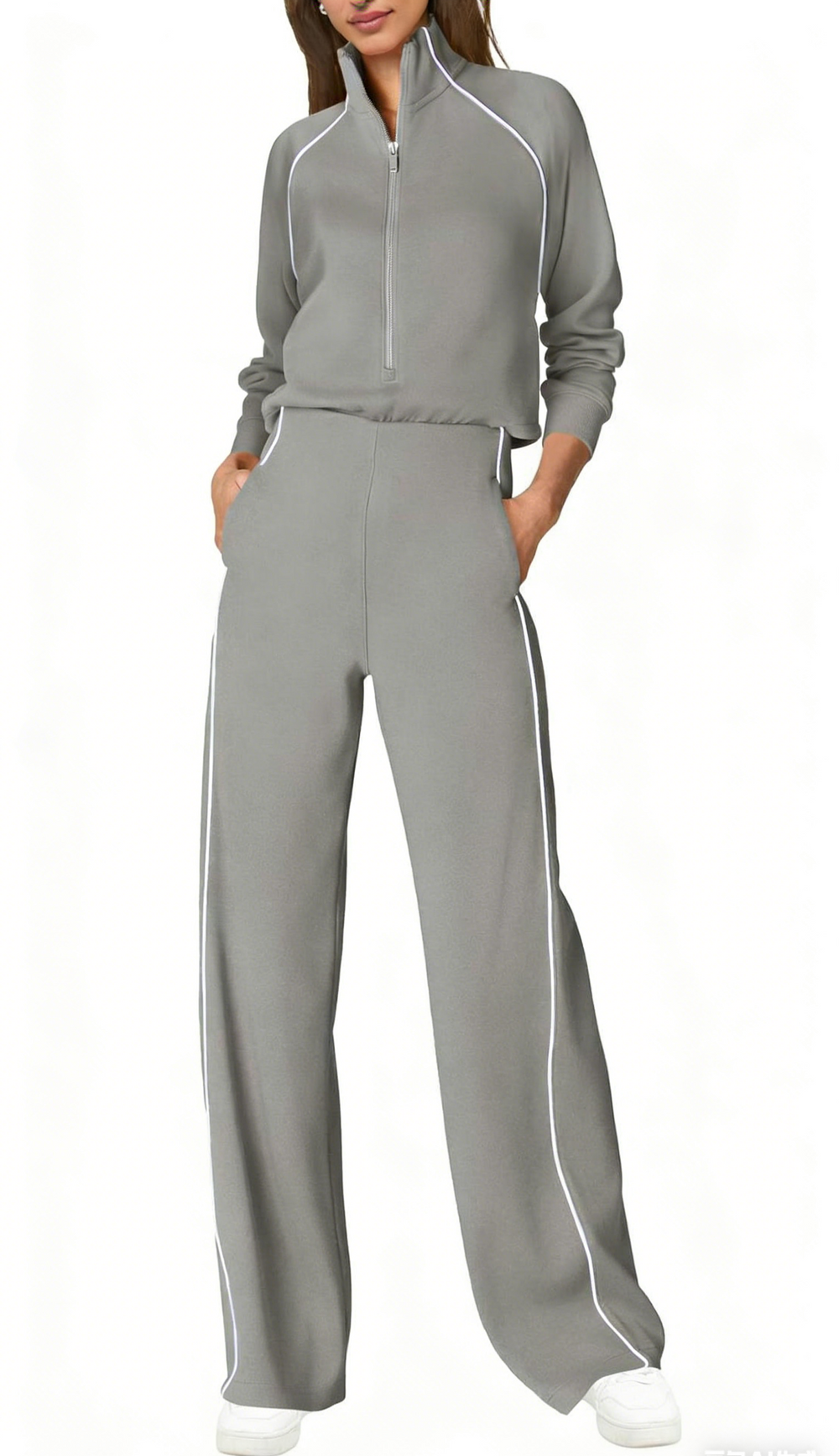 AirEssentials Cozy Half Zip Jumpsuit