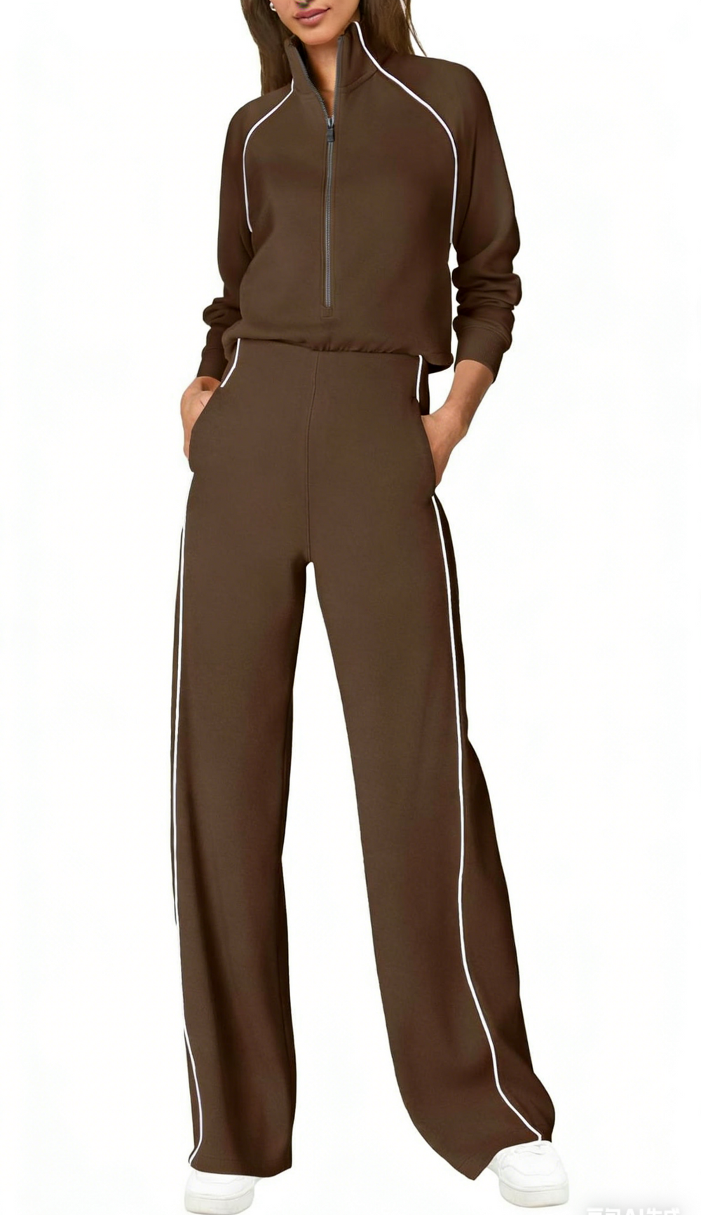 AirEssentials Cozy Half Zip Jumpsuit