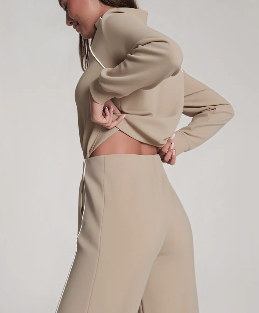 AirEssentials Cozy Half Zip Jumpsuit