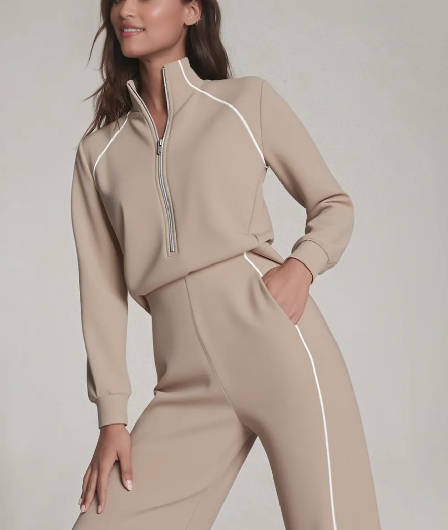 AirEssentials Cozy Half Zip Jumpsuit