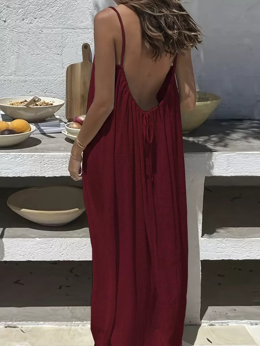 Everyday Backless Cami Dress