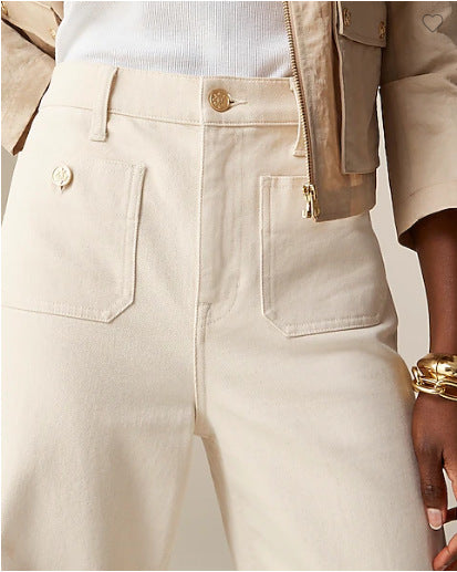 Sailor Tummy Control Wide Jeans