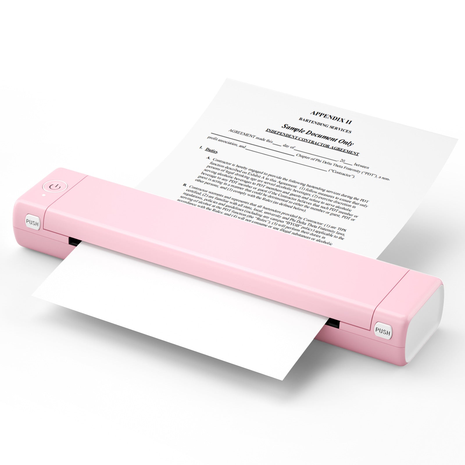 Pocket Bluetooth Portable Photo Printer