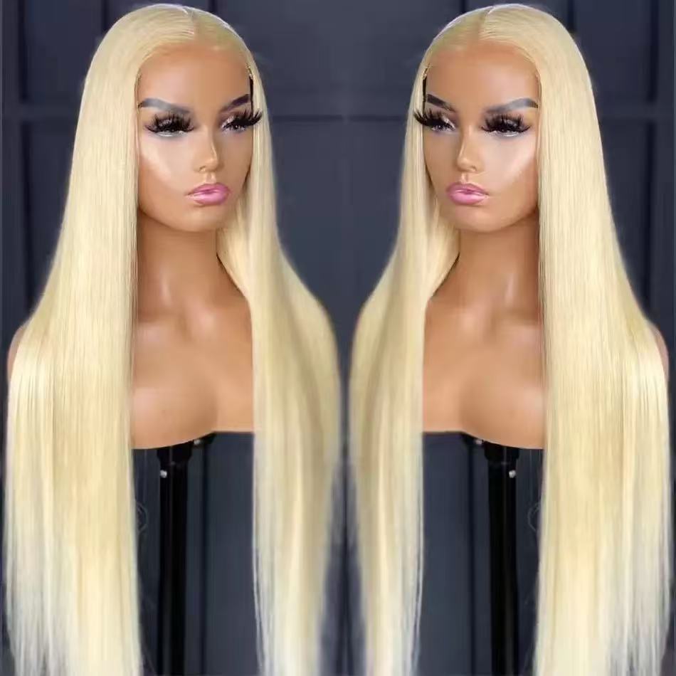 Silky Middle Part Straight Wig