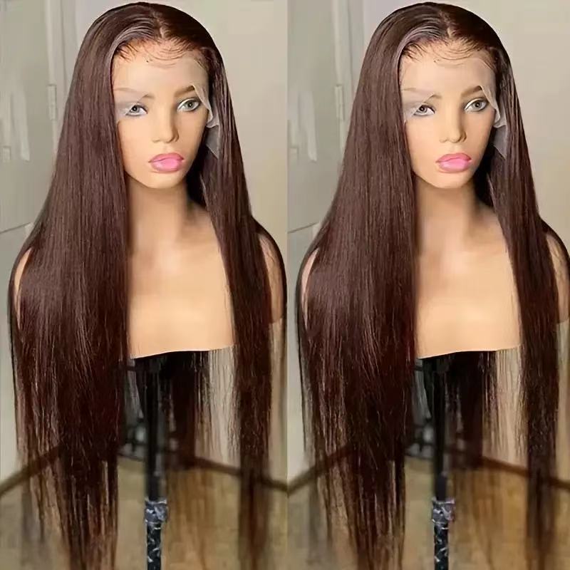 Silky Middle Part Straight Wig