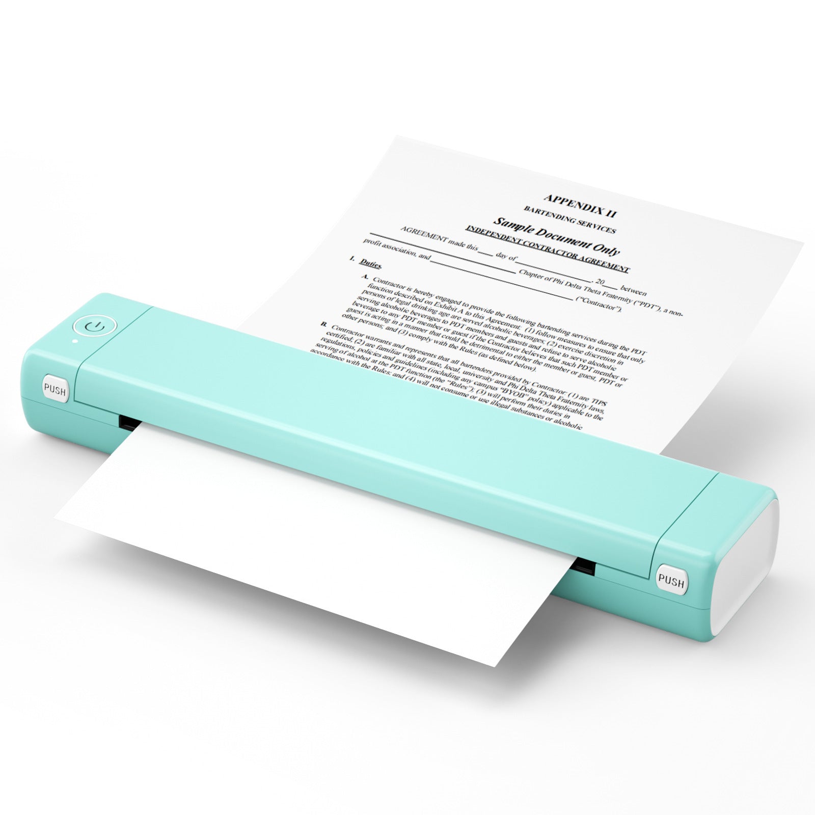 Pocket Bluetooth Portable Photo Printer