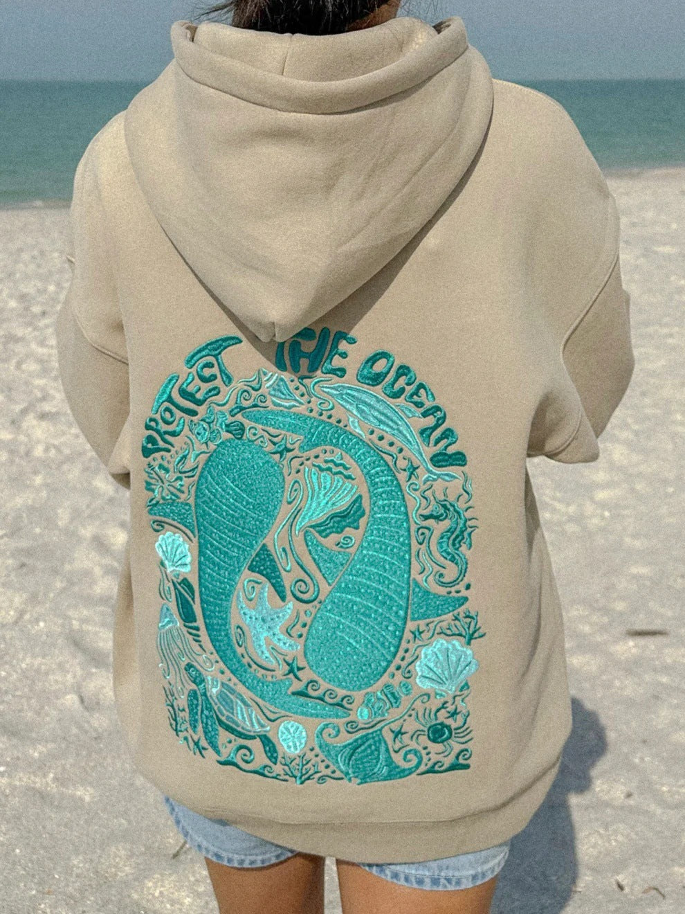Coastal Comfort Surf Crush Hoodie