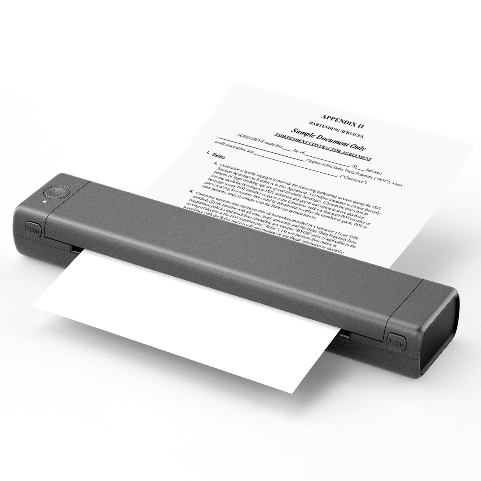 Pocket Bluetooth Portable Photo Printer