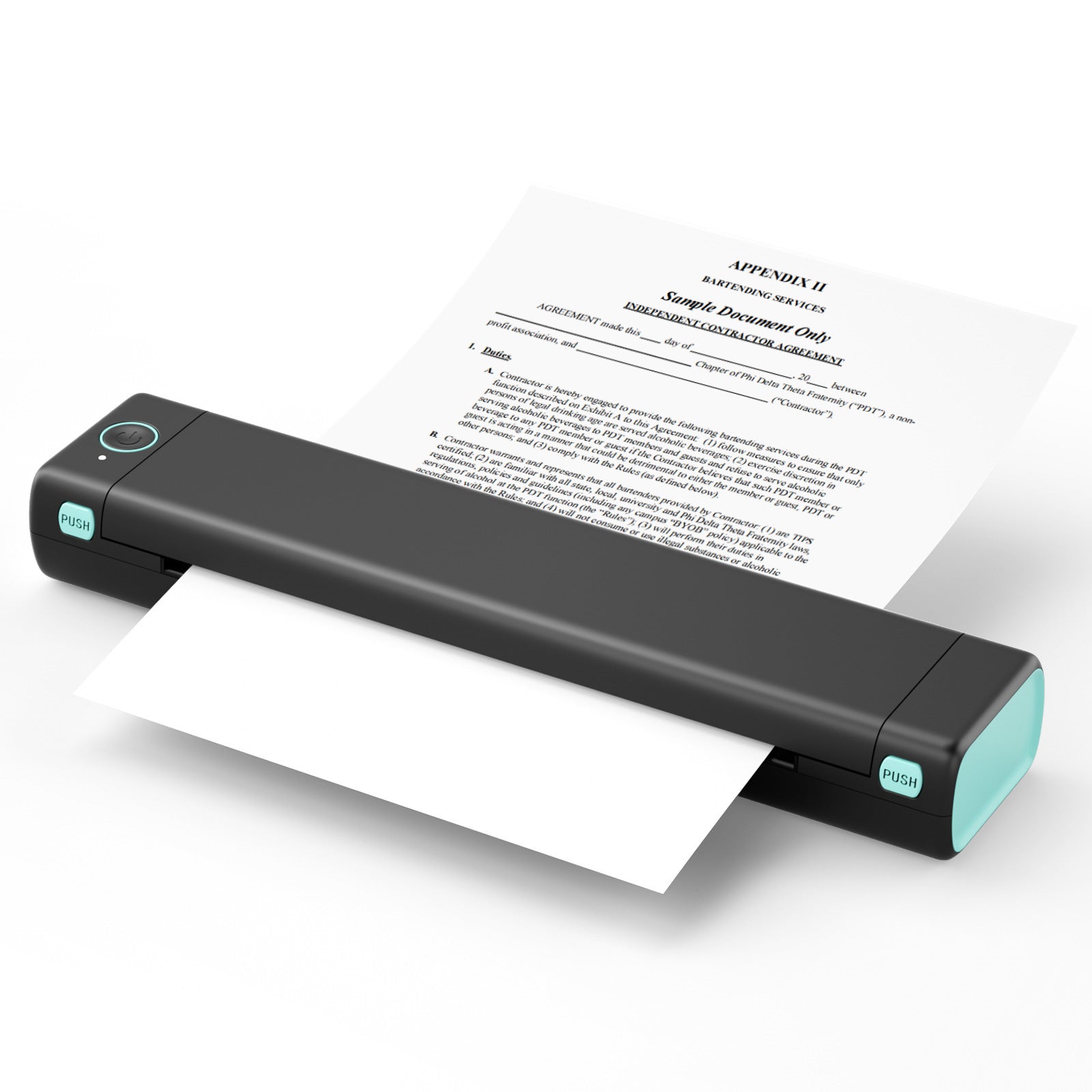 Pocket Bluetooth Portable Photo Printer