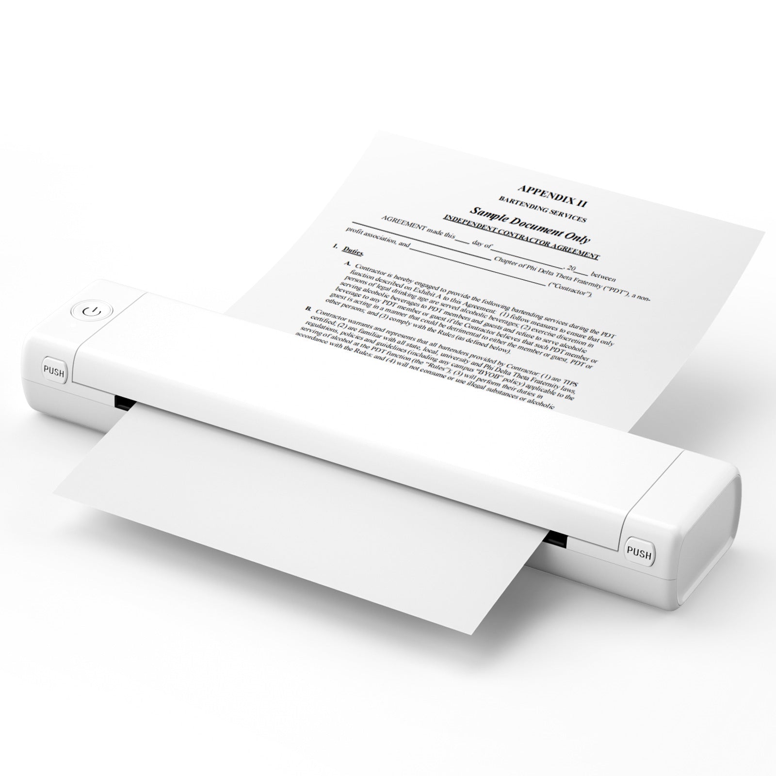 Pocket Bluetooth Portable Photo Printer