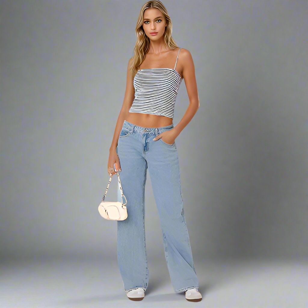 MIA LowRise Street Wide Jeans