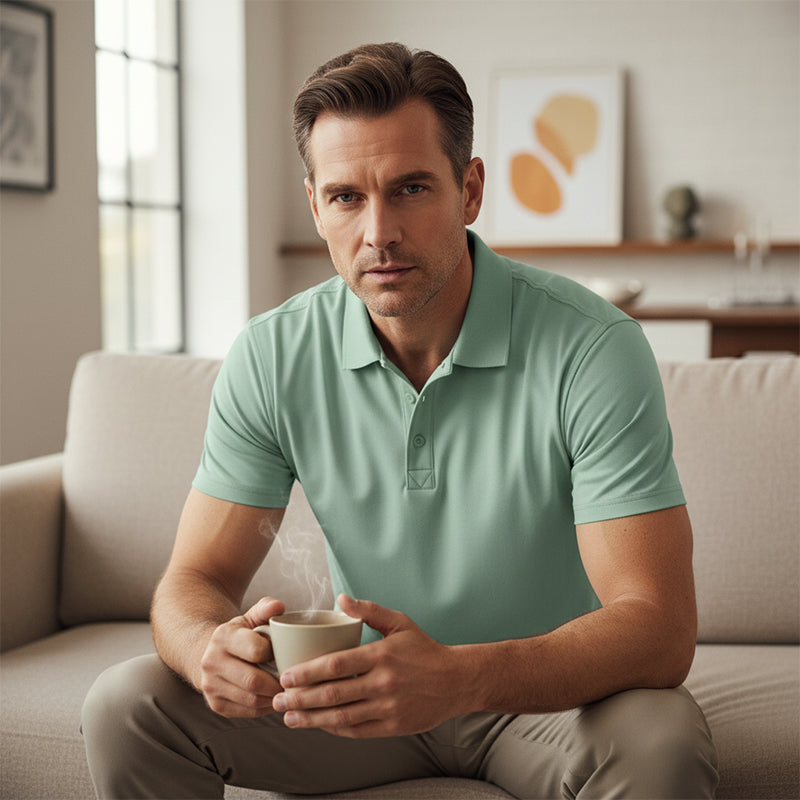 Everyday QuickDry Lapel Polo Shirt