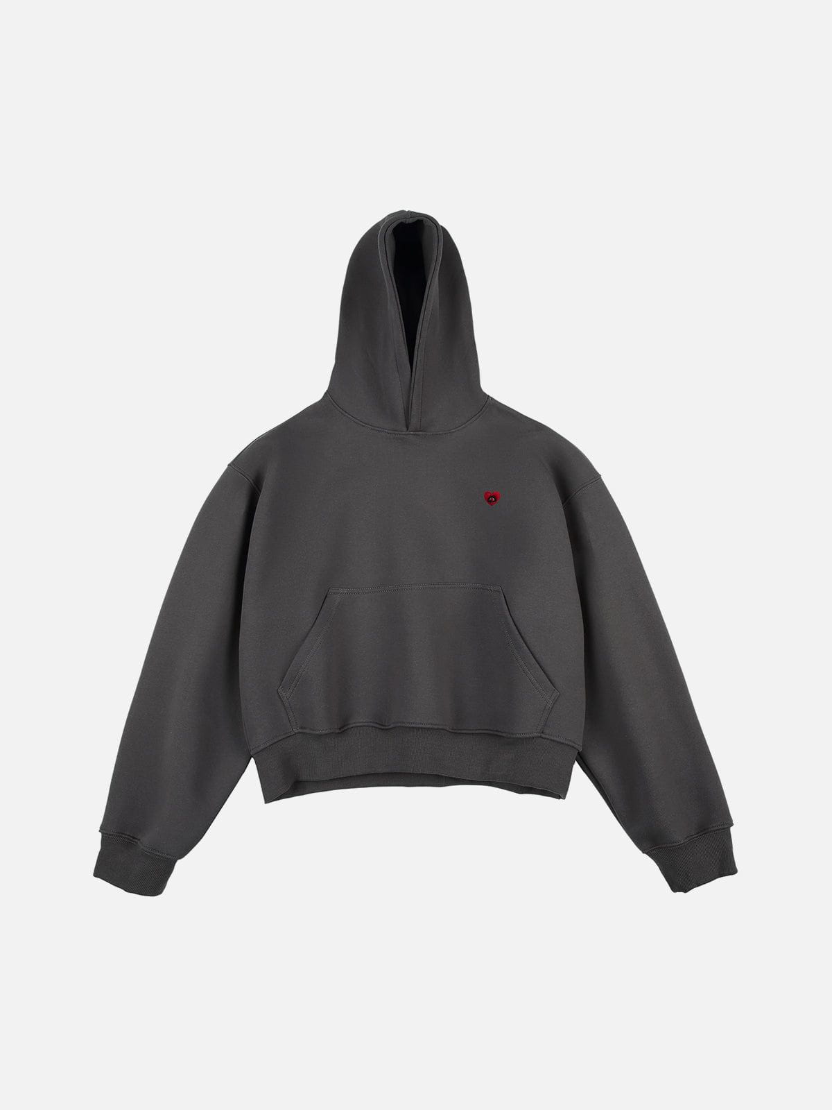 V302 Solid Boxy Pullover