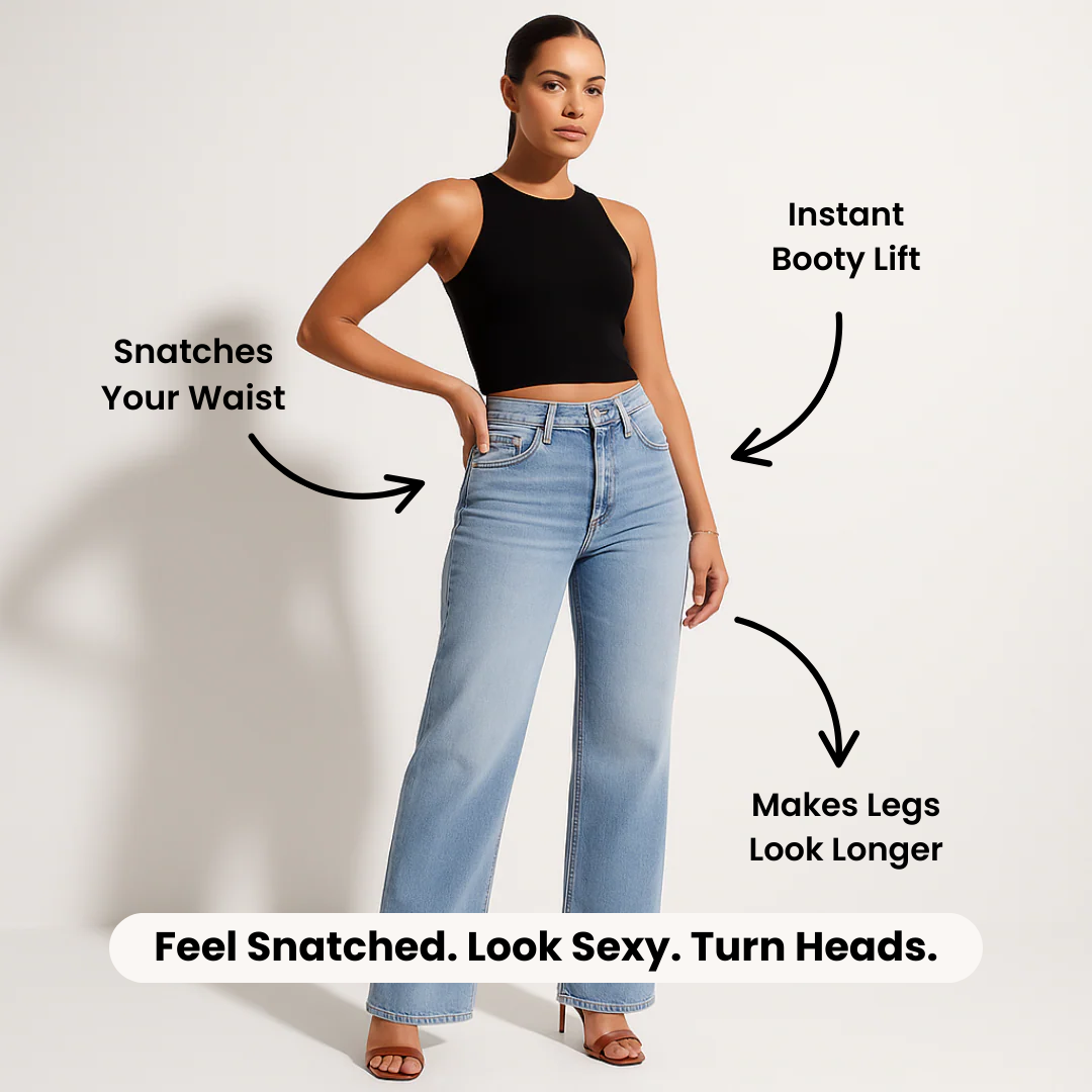 Vintage SculptSlim Plus-Size Figure-Flattering Jeans