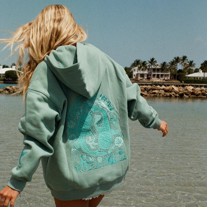 Coastal Comfort Surf Crush Hoodie