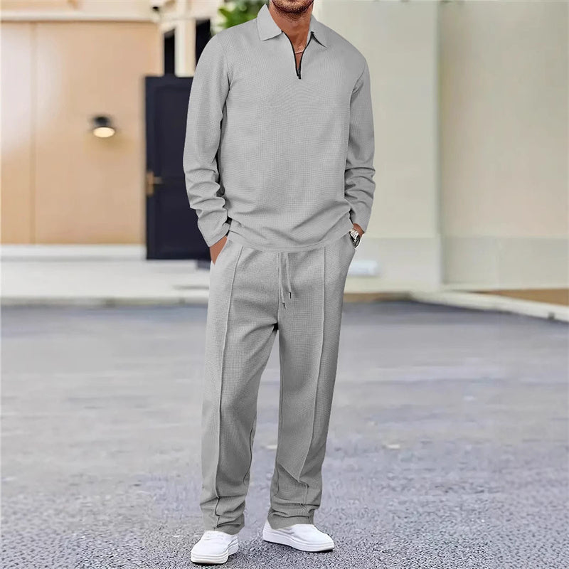 Everyday Waffle Knit Loungewear Set