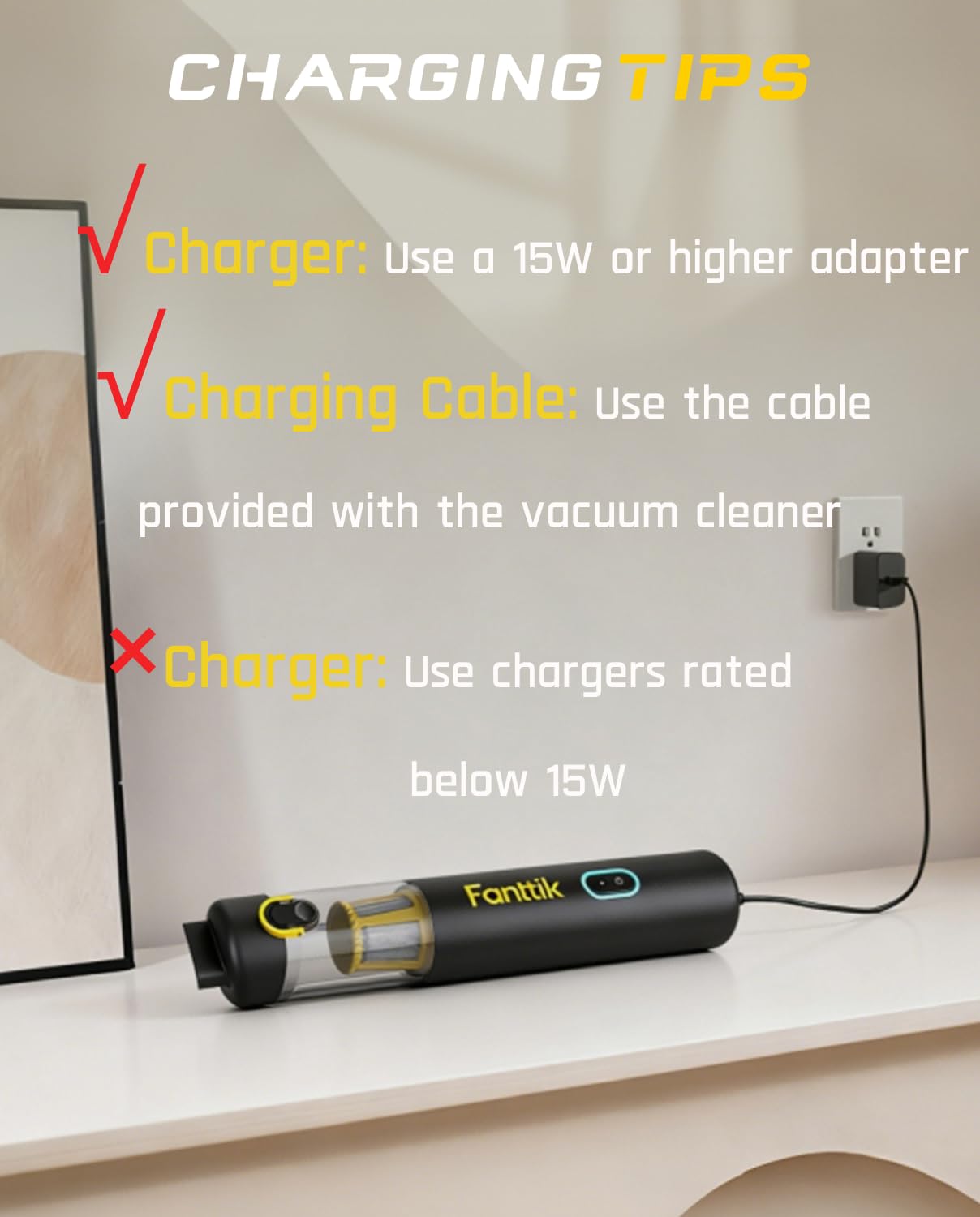 Pocket Clean Car Vacuum