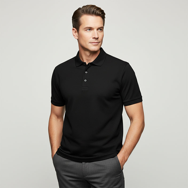 Everyday QuickDry Lapel Polo Shirt