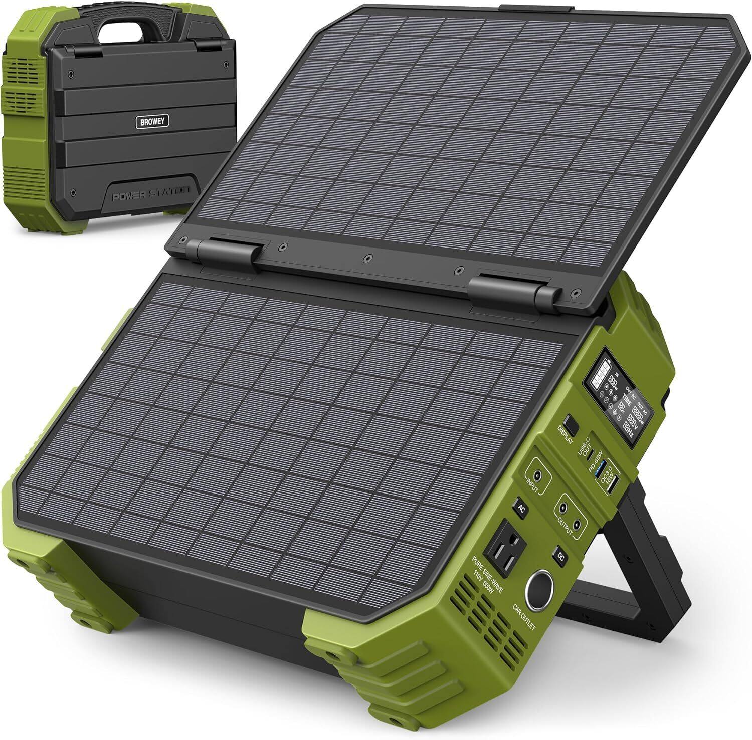 SolarGo Portable Power Hub for backup power