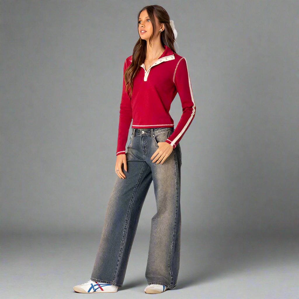 MIA LowRise Street Wide Jeans