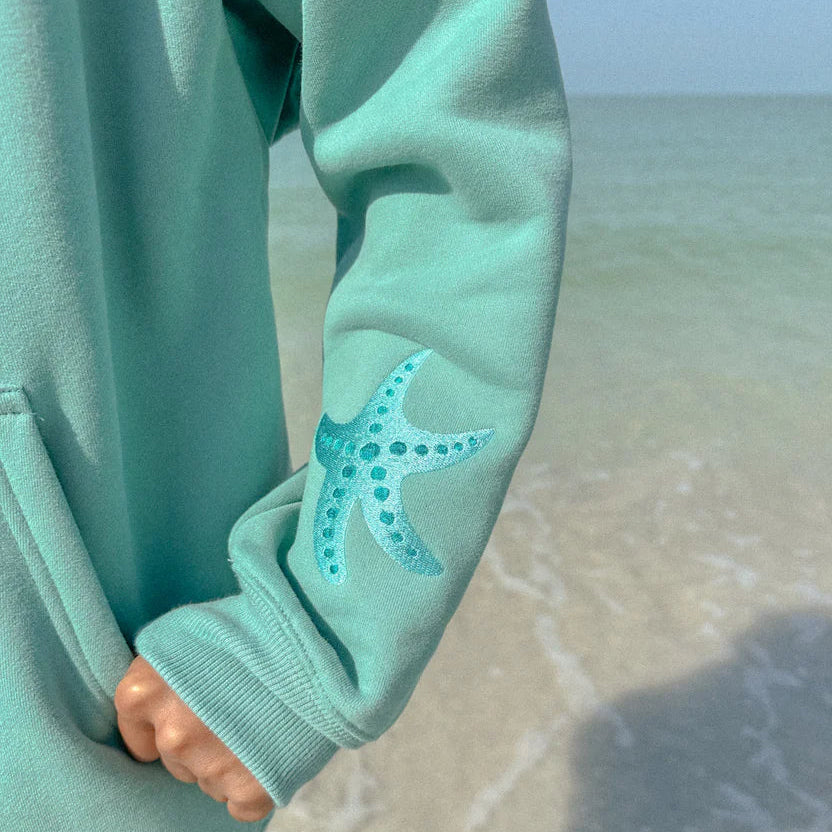 Coastal Comfort Surf Crush Hoodie